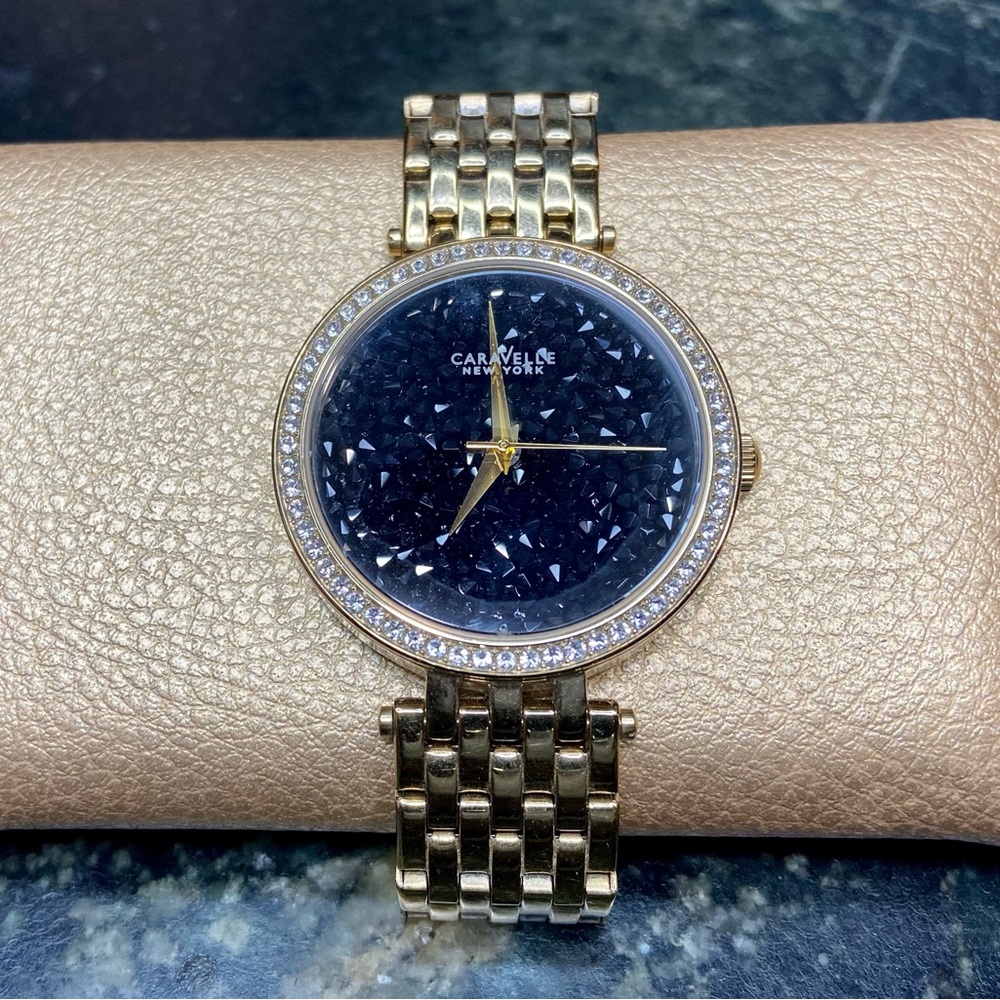 Caravelle New York Ladies Glitz Watch
